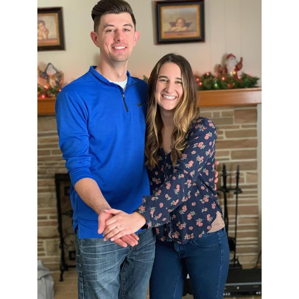 The day we told everyone that we were engaged. :)