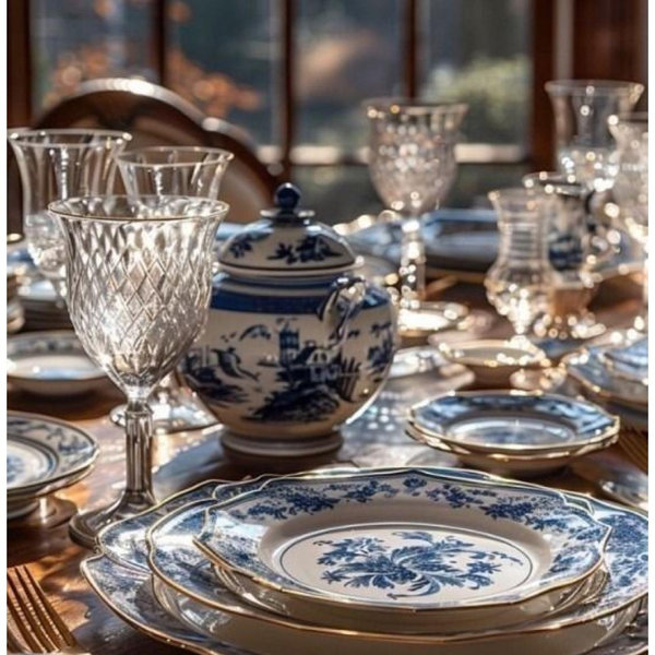 Vintage dishes and bar ware