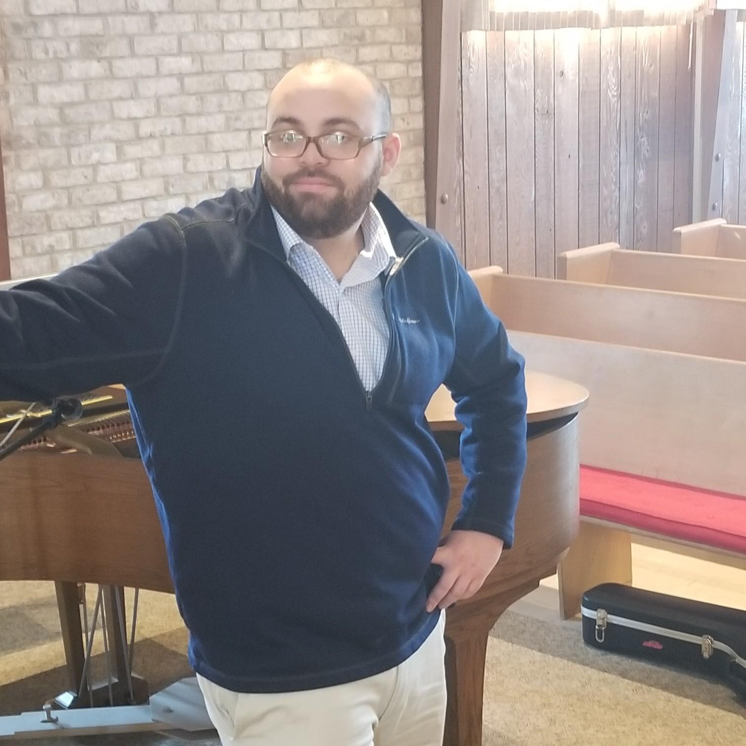 Zach came to church with me for my last Sunday at Christ United Methodist Church as the contemporary worship leader. He asked me to be his roommate on the drive home.