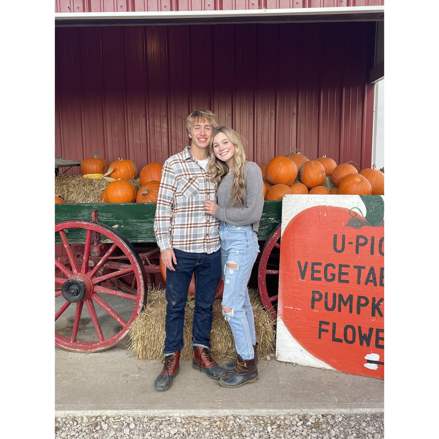 Our first date!