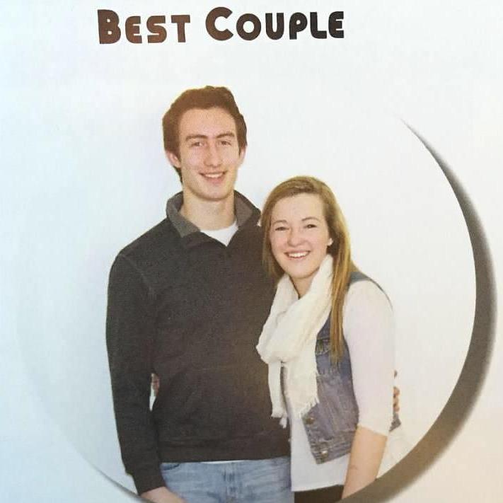 Our relationship made the high school yearbook | 2015