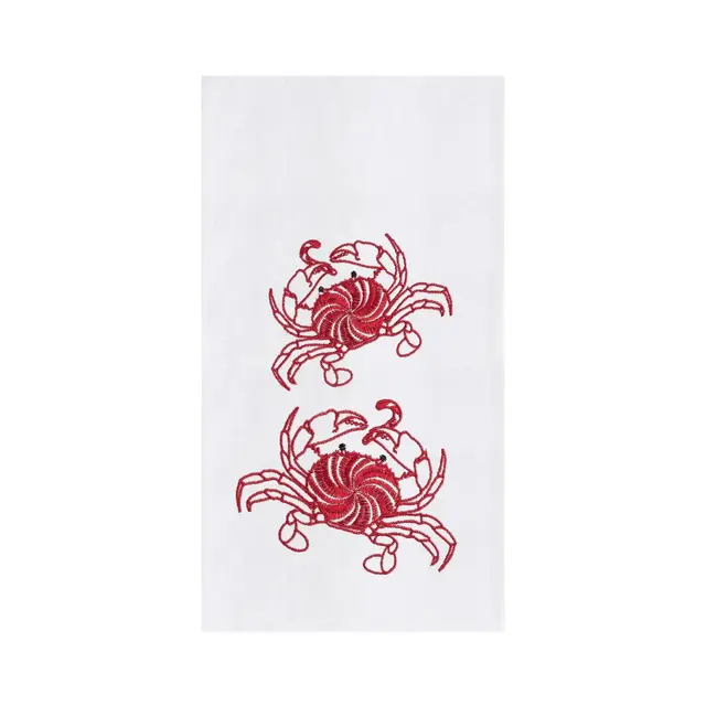 C&F Home Peppermint Crabs Towel