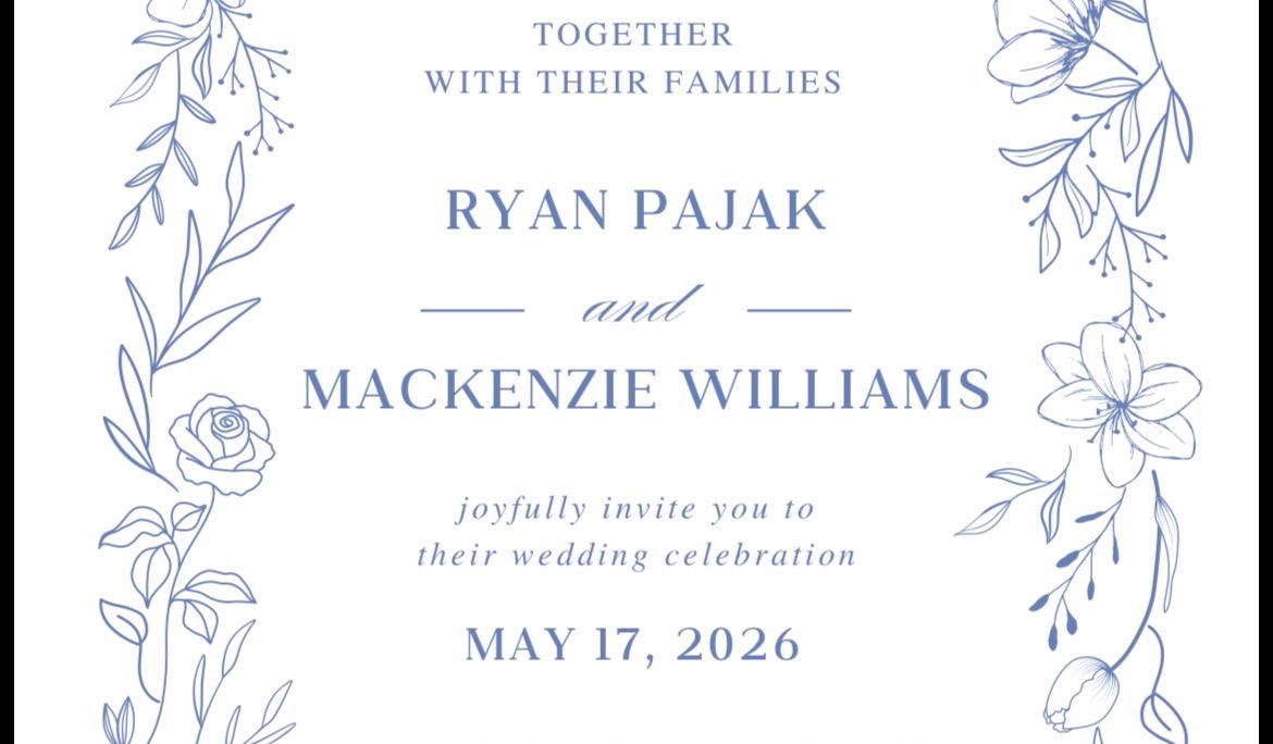 The Wedding Website of Mackenzie Williams and Ryan Pajak