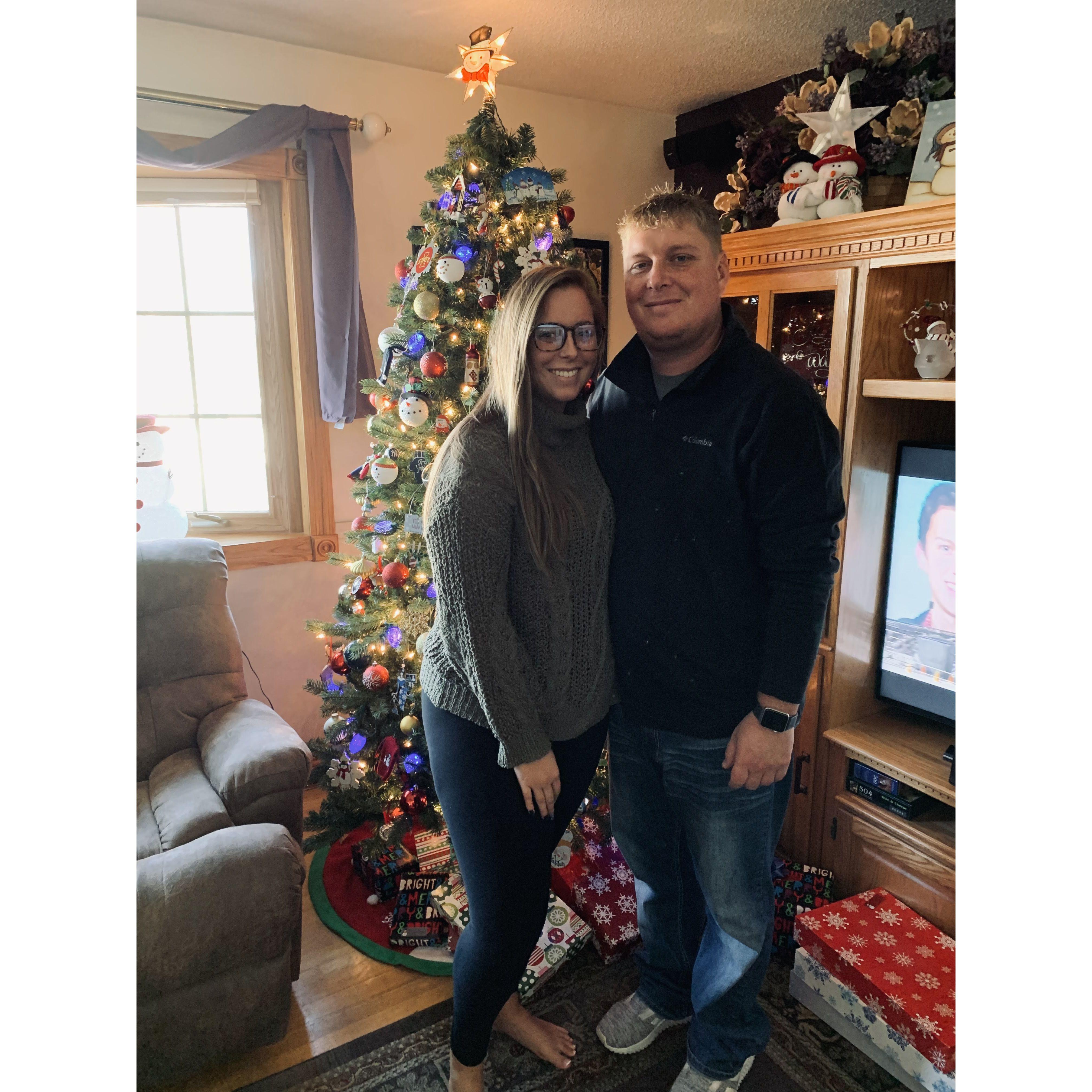 Our first Christmas - Sierra was extremely sick!