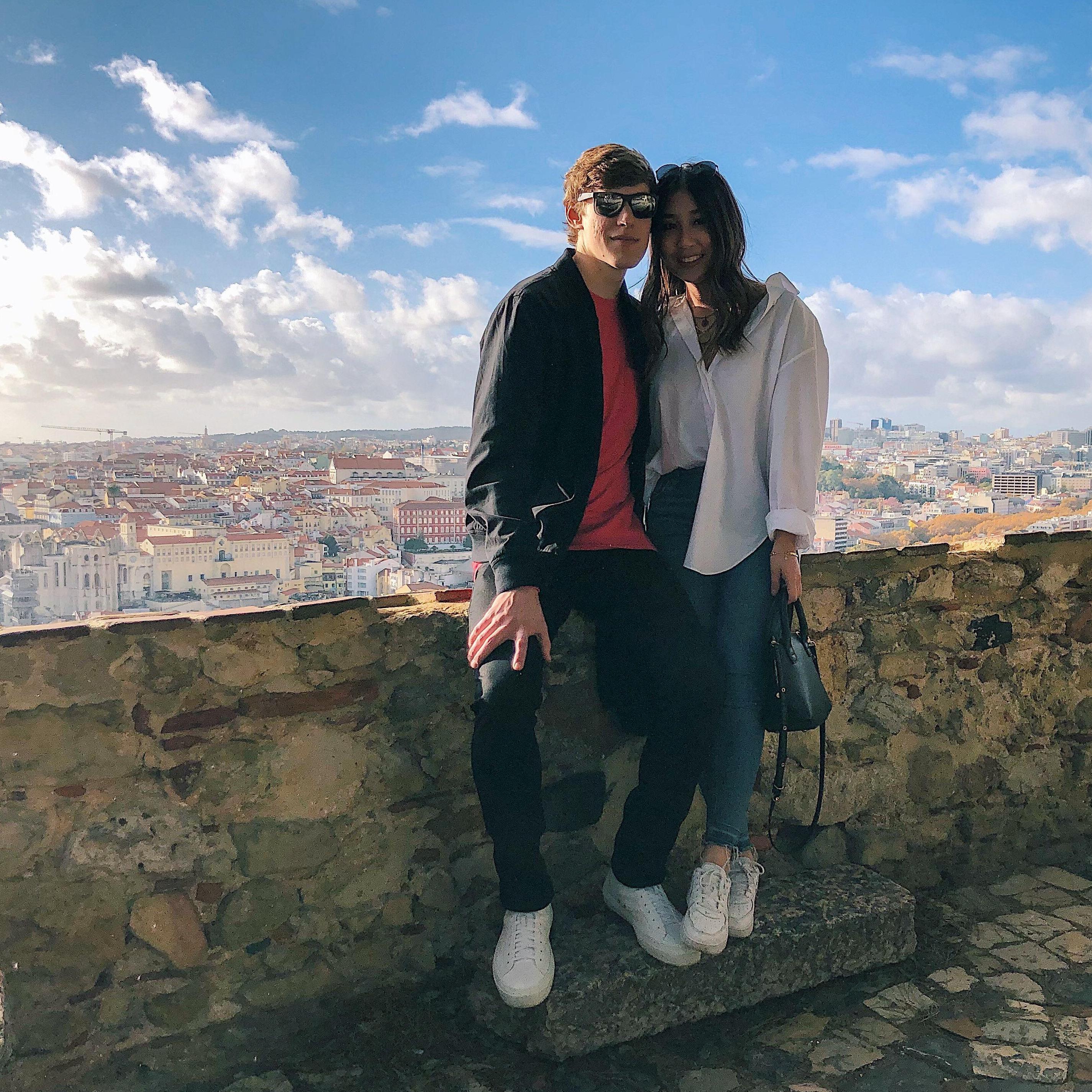 Nov 2019 - Lisbon, Portugal //
The first picture of us that I posted on Instagram stories :)