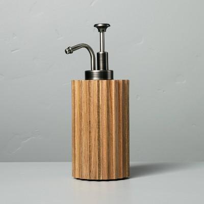 Acacia Wood Soap Dispenser - Hearth & Hand™ with Magnolia