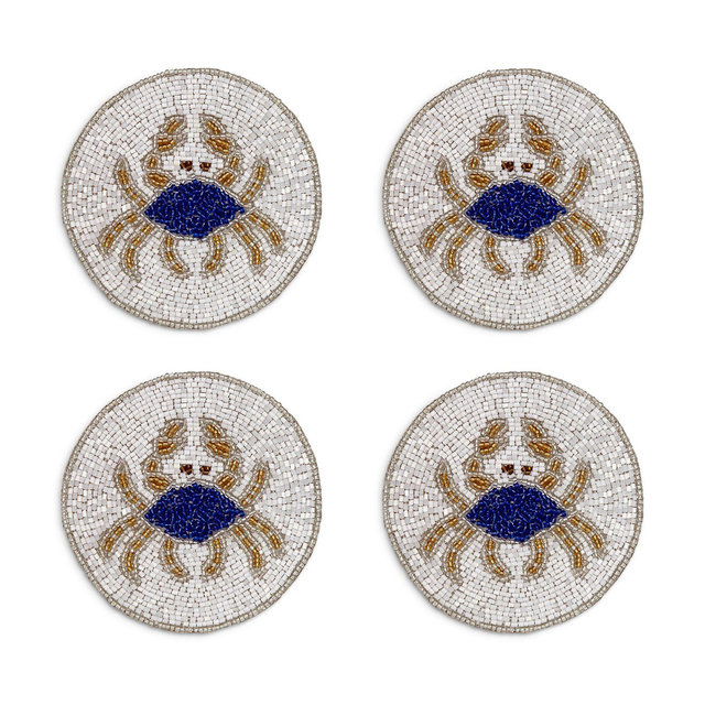 Joanna Buchanan Crab Coasters, Set of 4