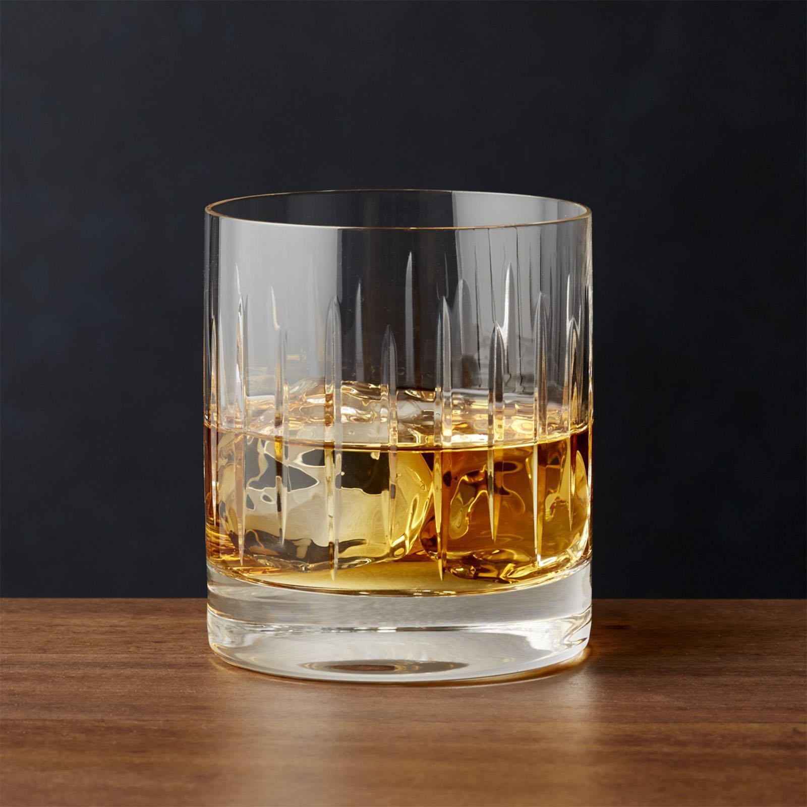 Vance Cut-Glass Drinking Glasses