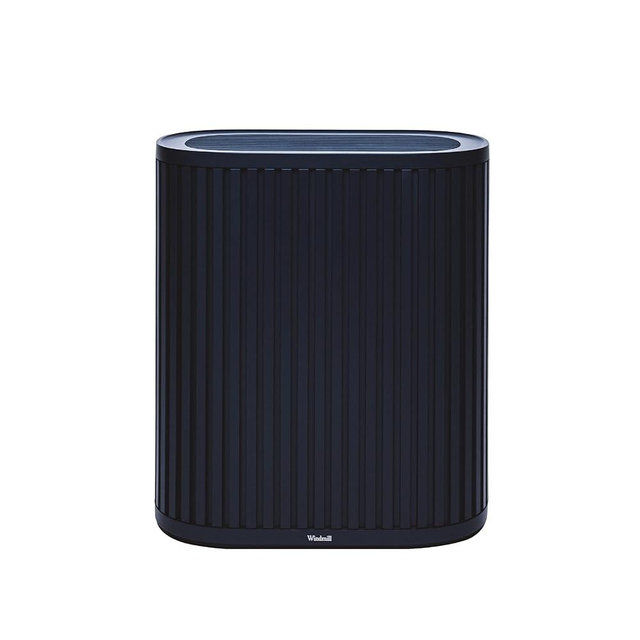 Windmill Air Purifier for Home - 3-In-1 Filtration for Smoke & More - True HEPA Filter, Activated Carbon, & Pre-Filter - Covers Up To 1950 sq ft - Laser Air Quality Sensor - App Compatible - Navy