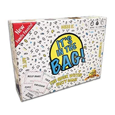 It's in The Bag! - Newest Game for Family for Adults! for Parties! Laugh Out Loud in This Game of Teamwork. Describe, Guess & Charades! 4-20 Players