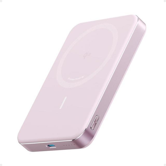 Anker MagGo Power Bank, Ultra-Slim 10,000mAh Magnetic Battery Pack, Qi2 Certified 15W Ultra-Fast MagSafe Compatible Portable Charger, Ergonomic Design, for iPhone16/15/14/13/12 Series Only