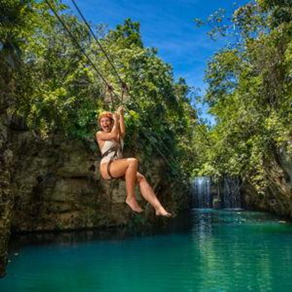 Ziplining Adventure at Xplor Park by Xcaret