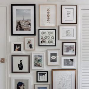 Framed photo in Carolyn & Daniel's home