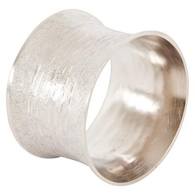 Classic Design Napkins Rings - Silver (Set of 4)