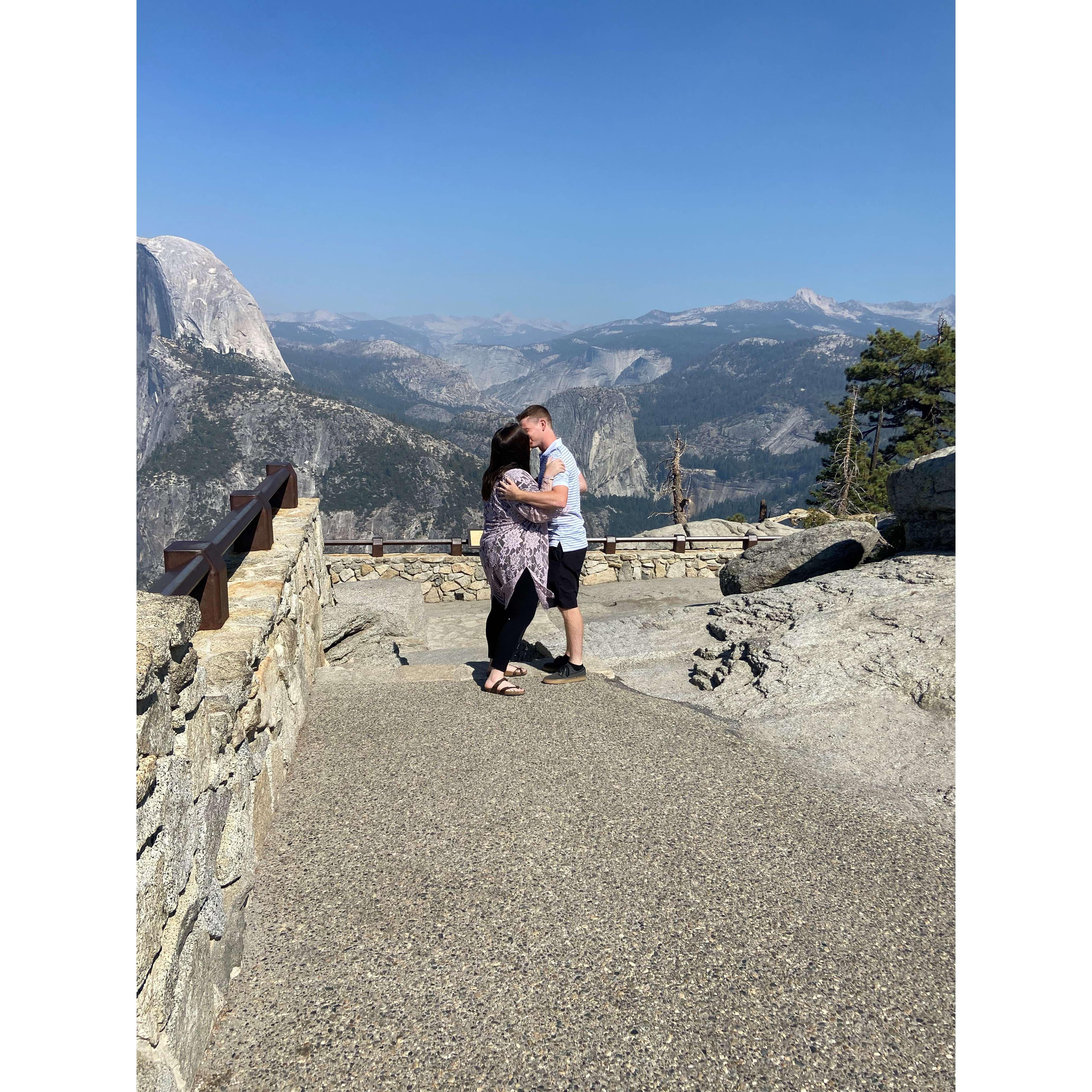 Right after Alicia said "YES!"