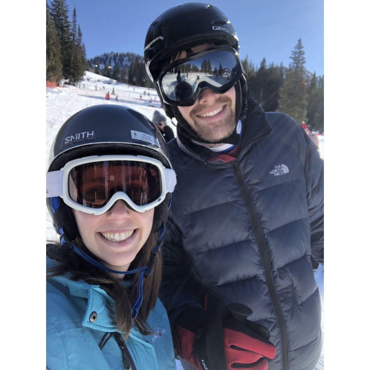 Skiing in Salt Lake City, UT in Feb 2022