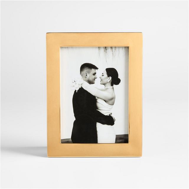 Signature Brass 5x7 Picture Frame