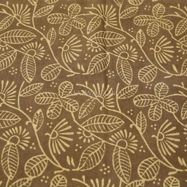 MAIWA Napkin Dabu Print Ochre