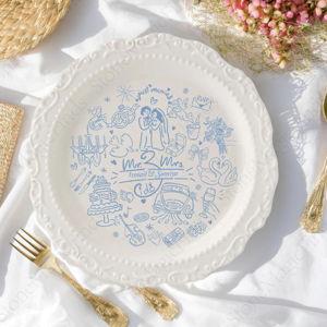 Wedding cake plate