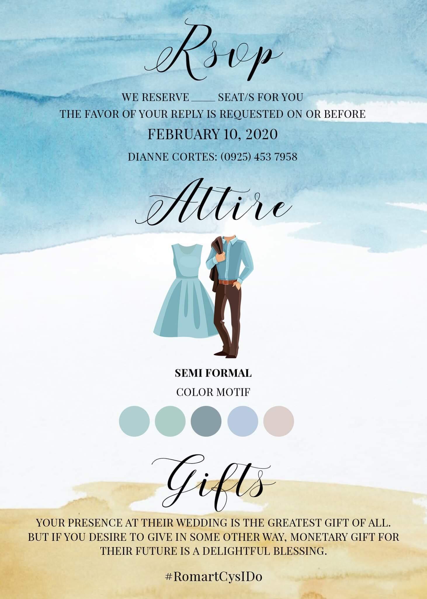 The Wedding Website of Romart Amorganda and Ma. Cyrin Flores
