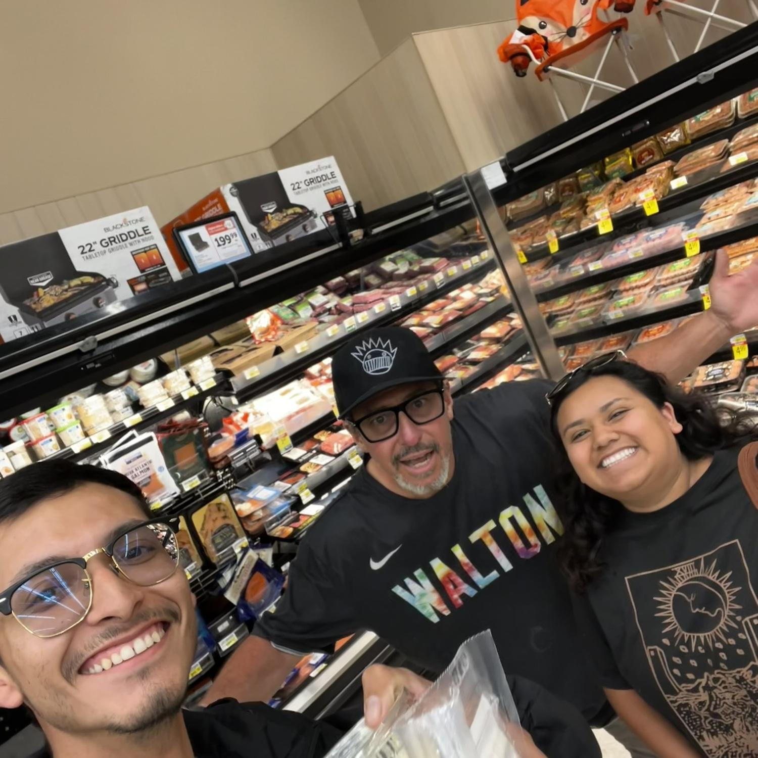 The same day we sent out our save the dates, we ran into the teacher we owe it all too, we met in Mr. Mendoza's history class senior year second semester