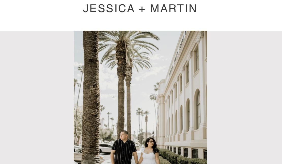 The Wedding Website of Martin Sanchez and Jessica Ledesma