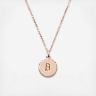 Rose Gold Intial Pendant