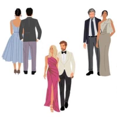 More examples of formal attire