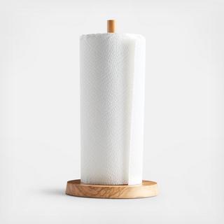 Olivewood & Matte Paper Towel Holder