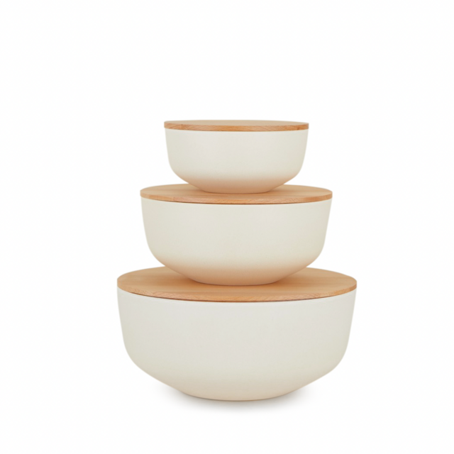 New Essential Lidded Bowls - Set of 3