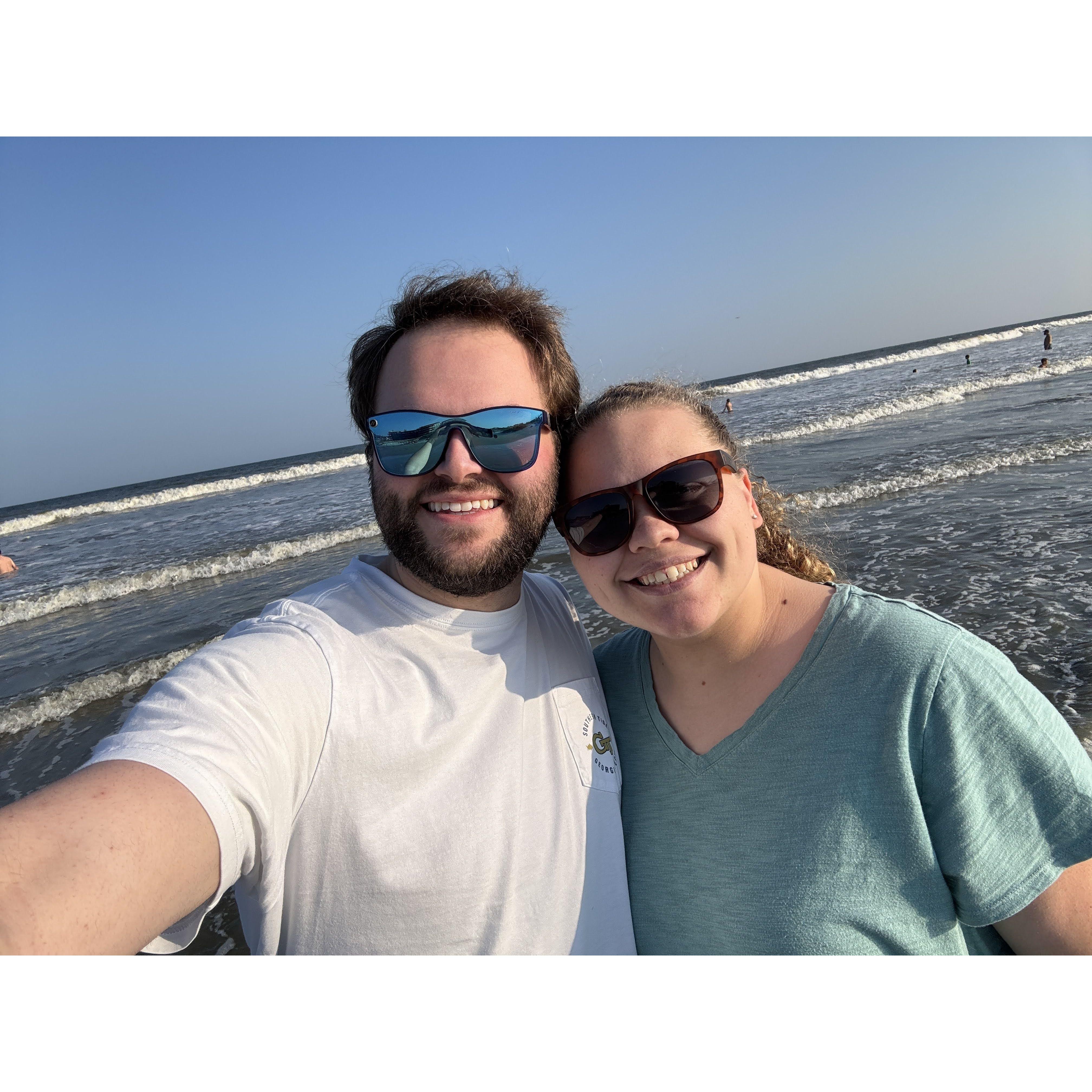Our first road trip together.