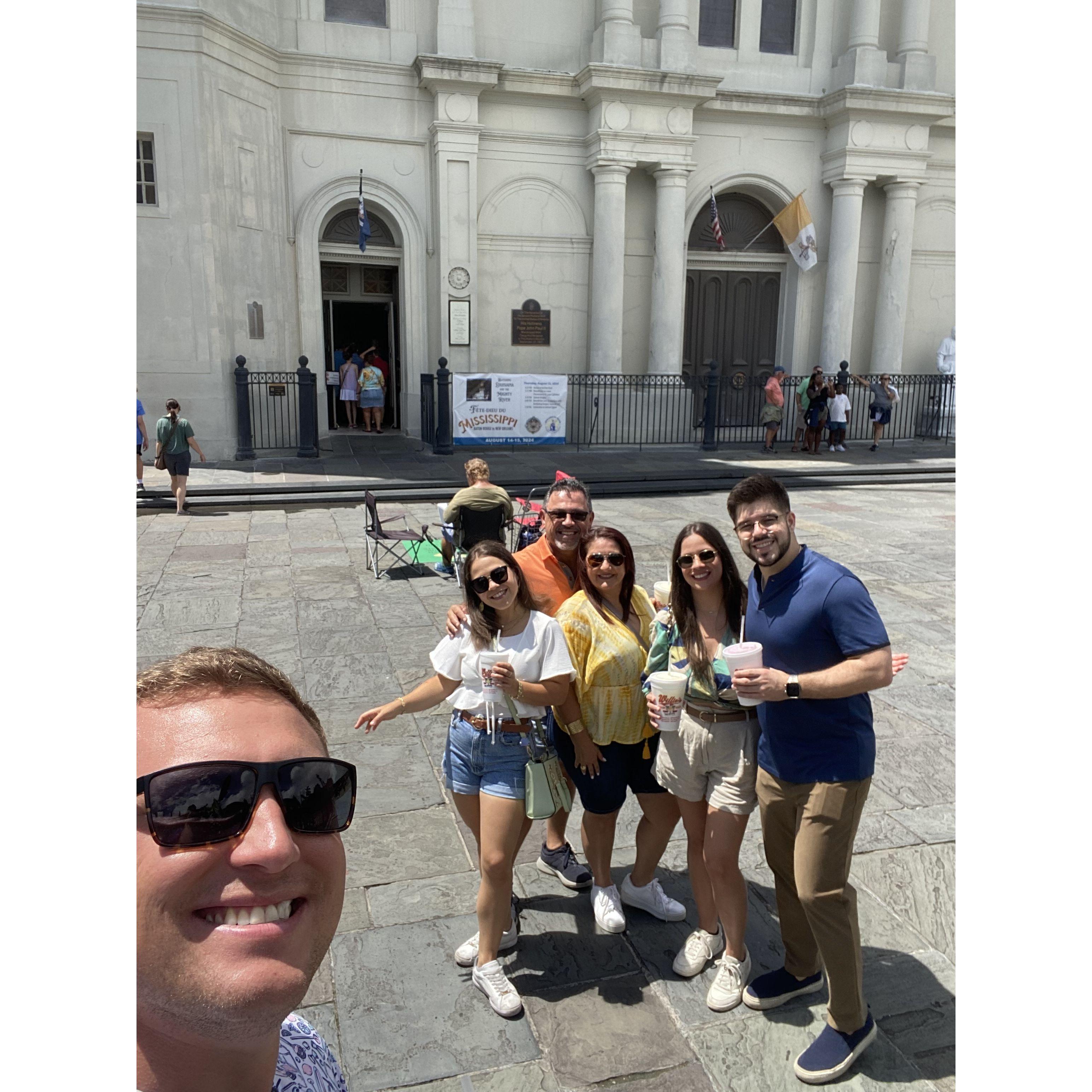 The Riveras take New Orleans with the boys