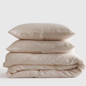 European Linen Stripe Duvet Cover Set | Quince
