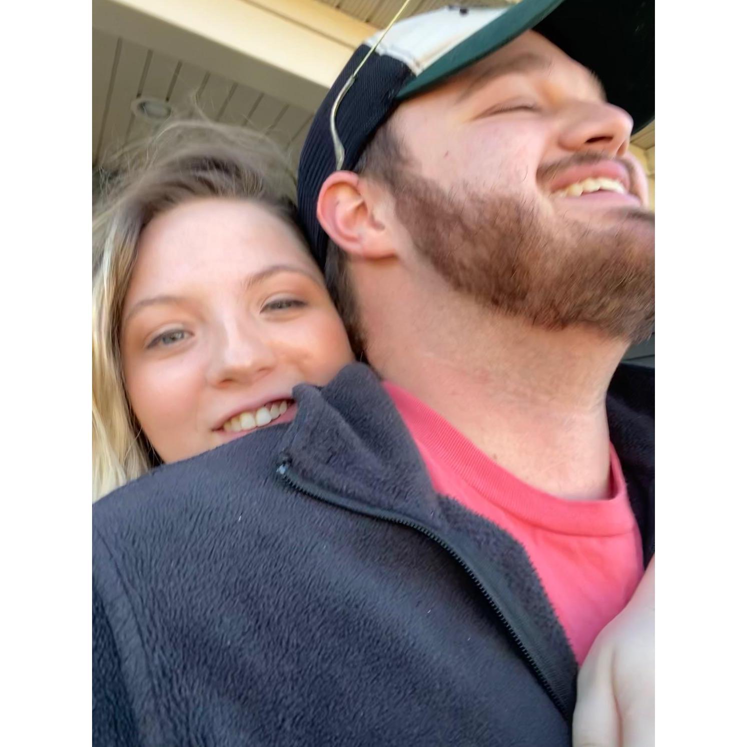 The one with all the hugs