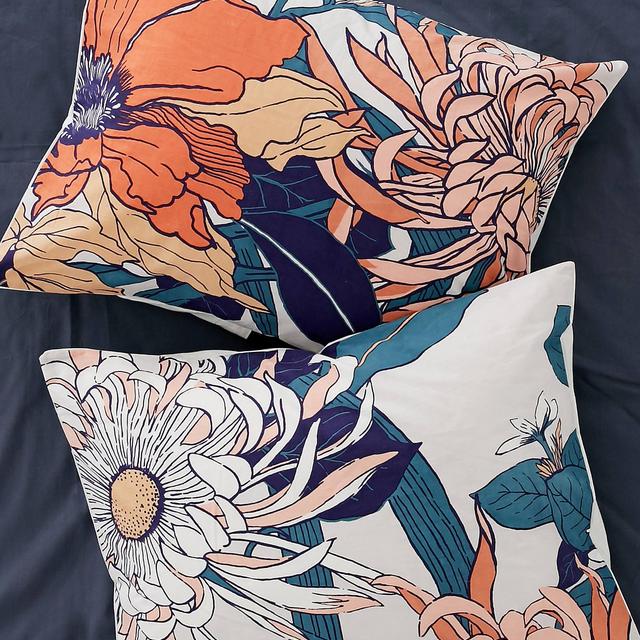 Botanical Scarf Sham Set