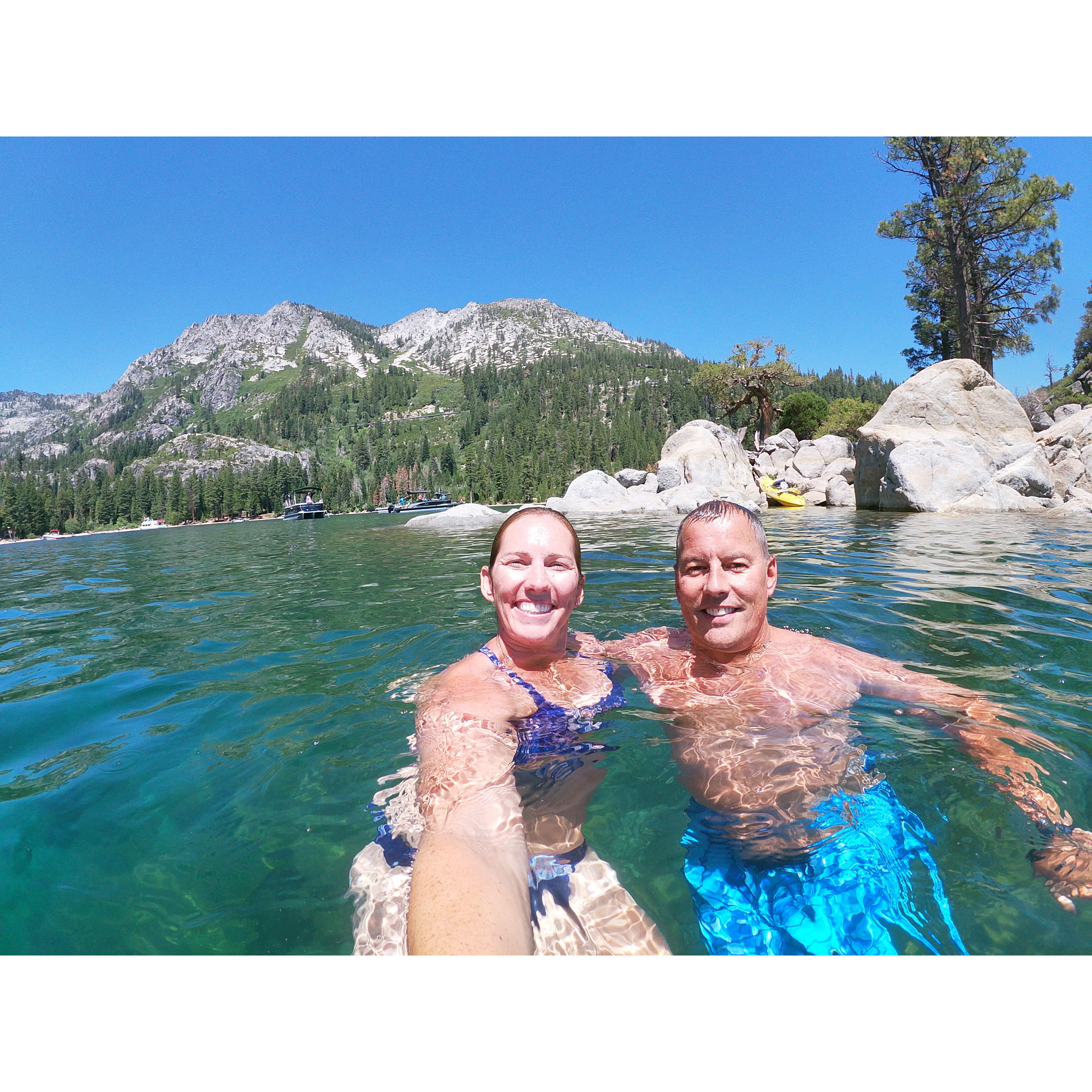 Lake Tahoe another one of our favorite places.