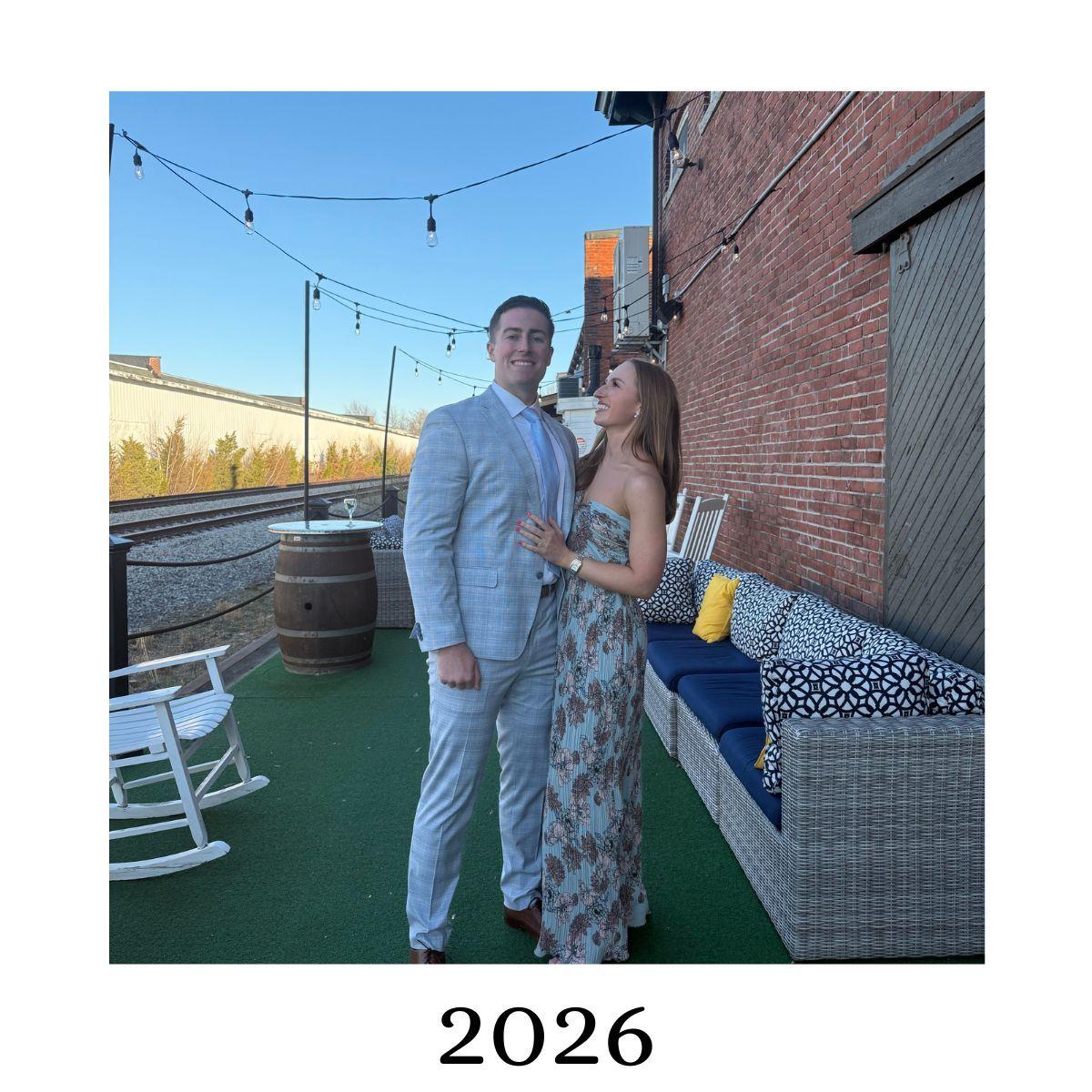First wedding of 2026 celebrating Sarah & Nick!