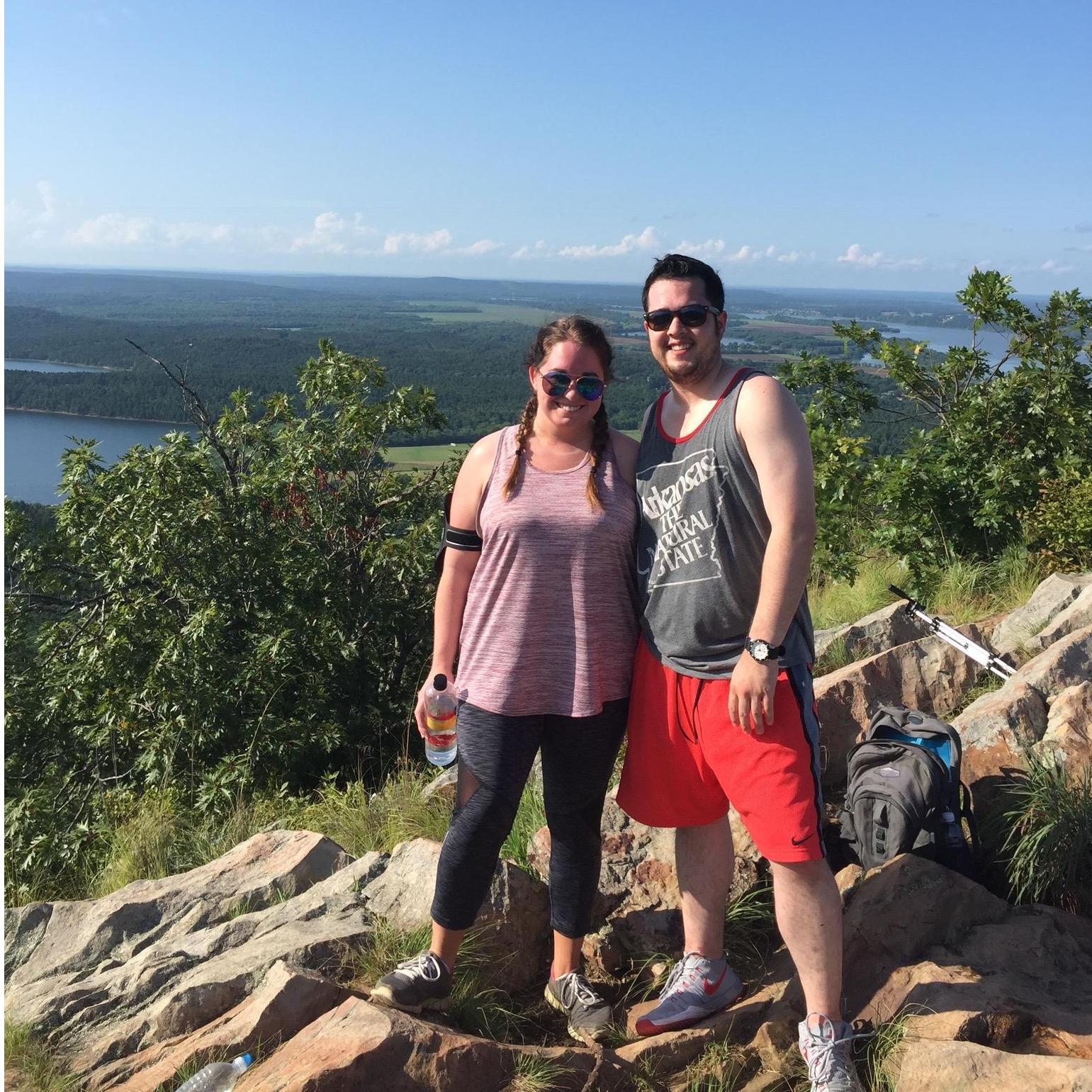 Climbing Pinnacle Mountain, Summer 2017