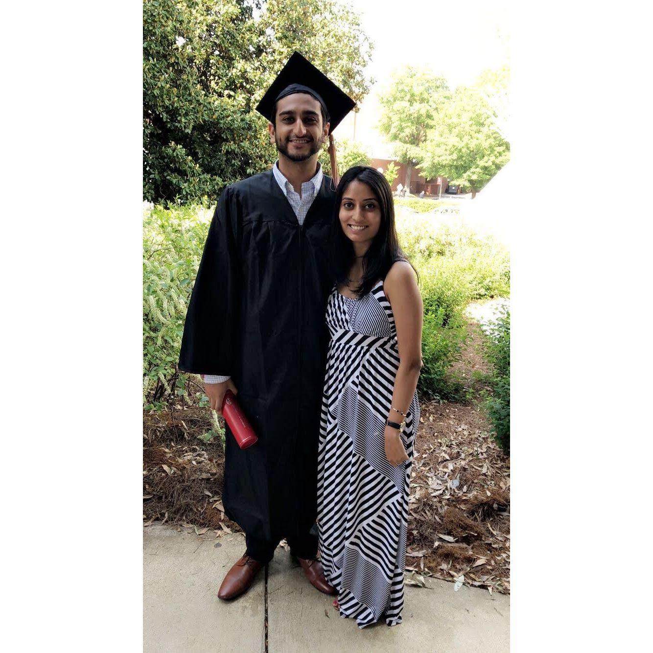 May 2018: Nil's UGA Graduation 