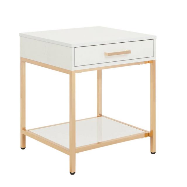 Alios Side Table Gold - OSP Home Furnishings
