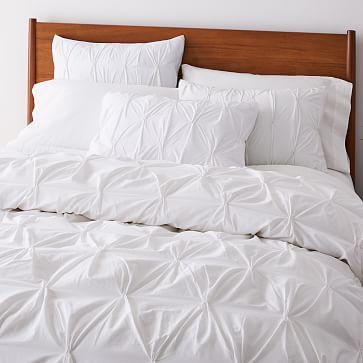 Organic Cotton Pintuck - Set of 2 Shams