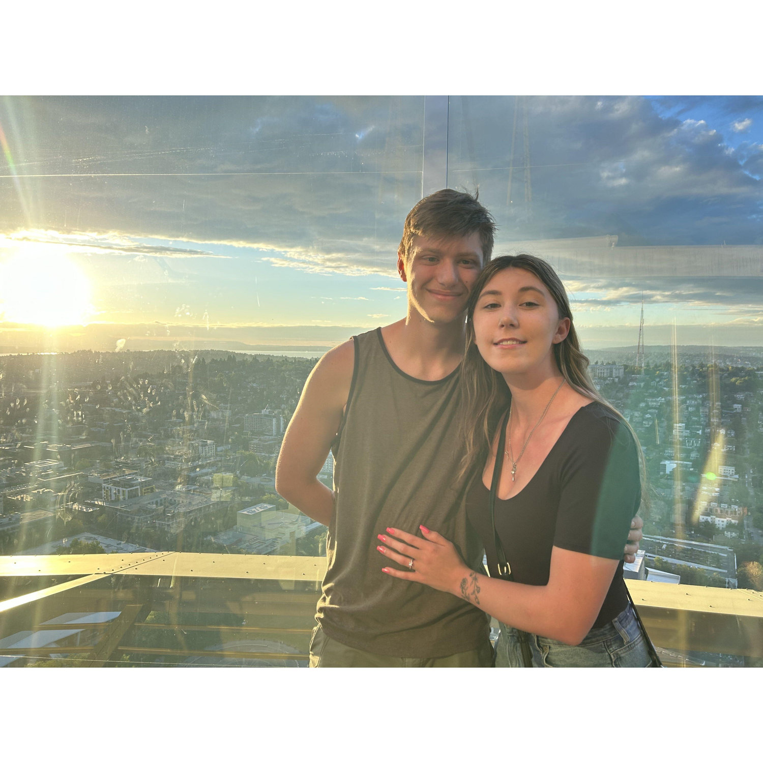 The moment I said "yes" 520 feet in the hour