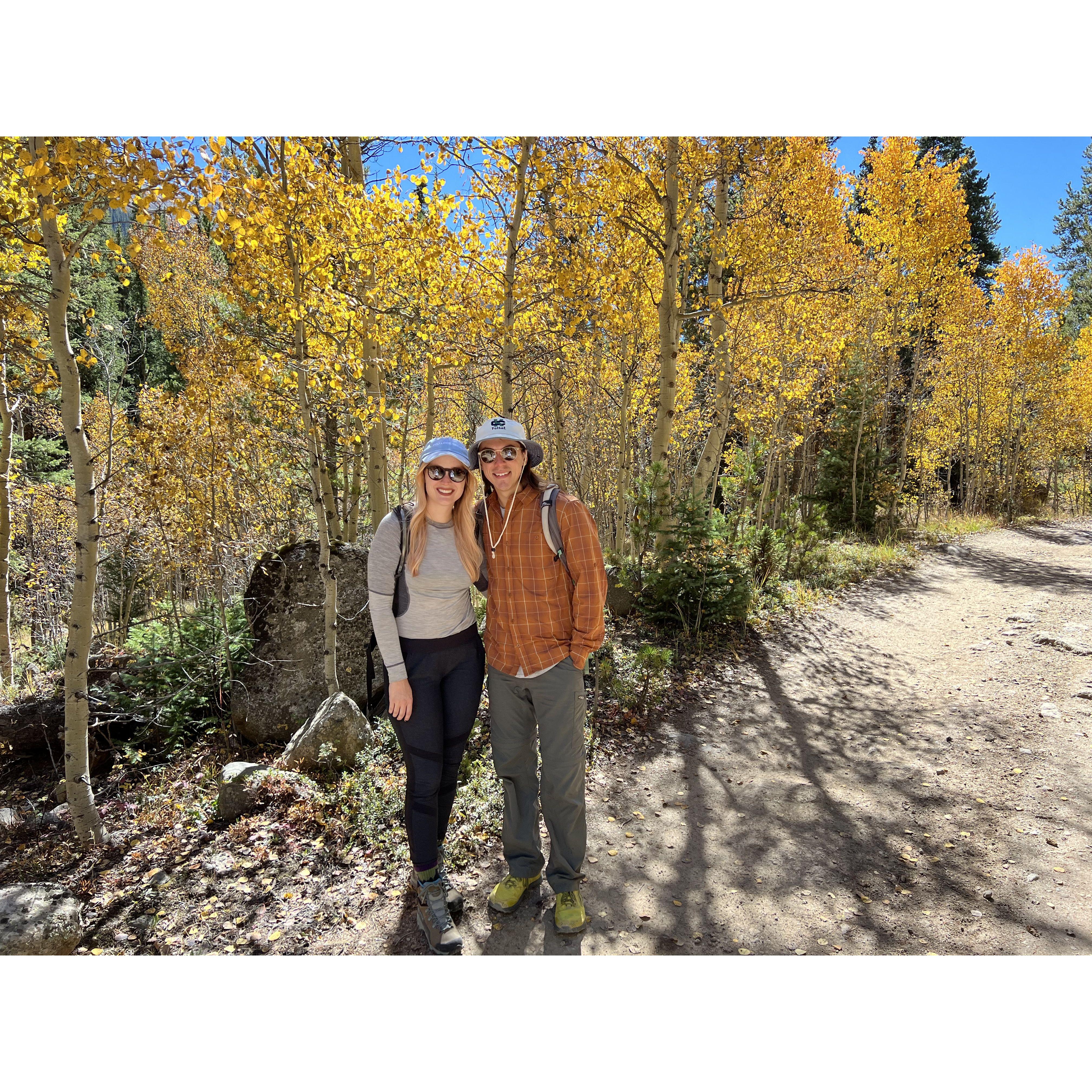 First Colorado Fall. September 24, 2022.