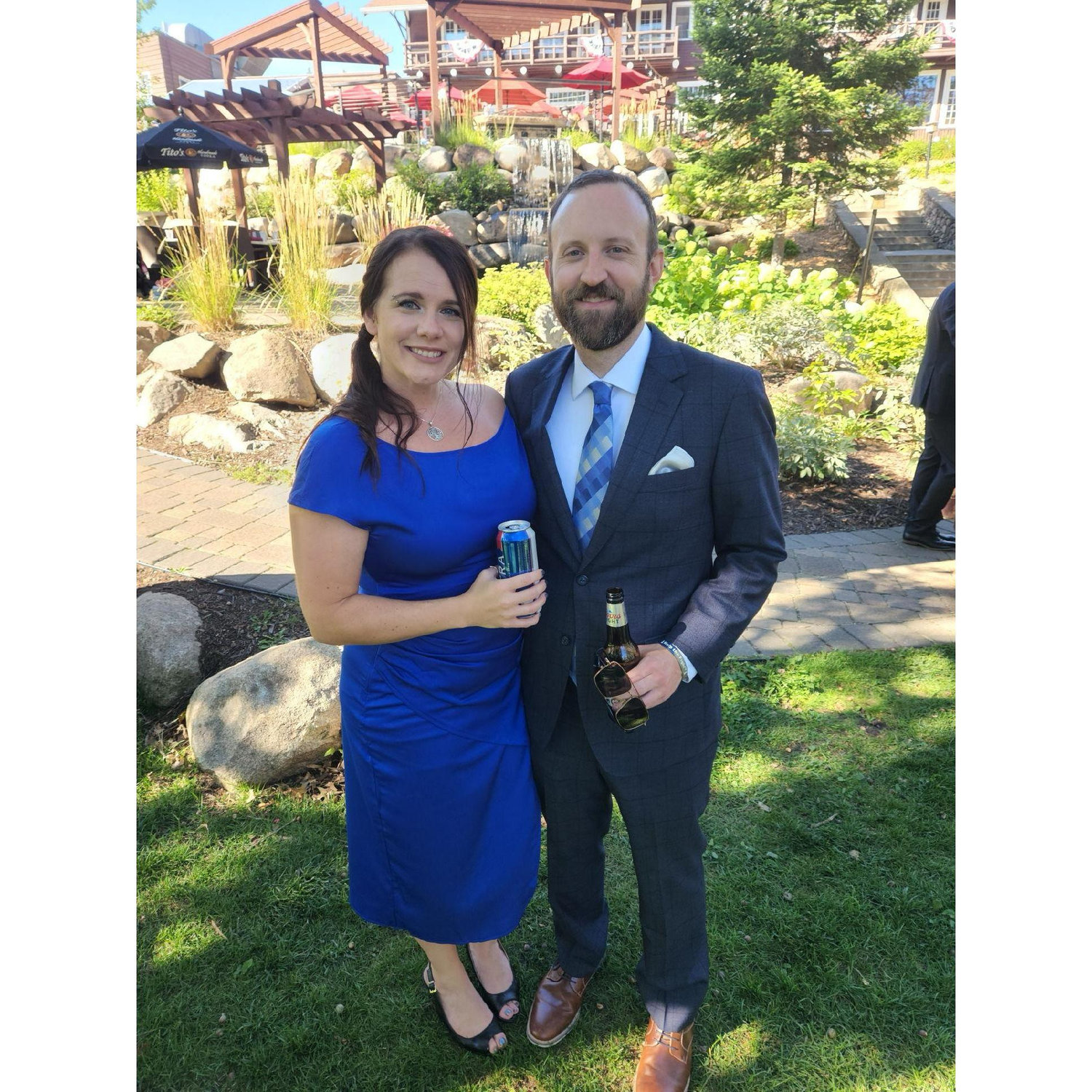 We clean up pretty well on occasion