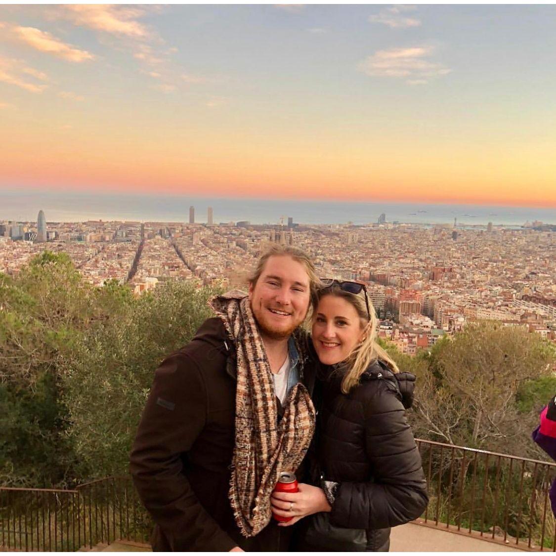 Barcelona sunset, 2019