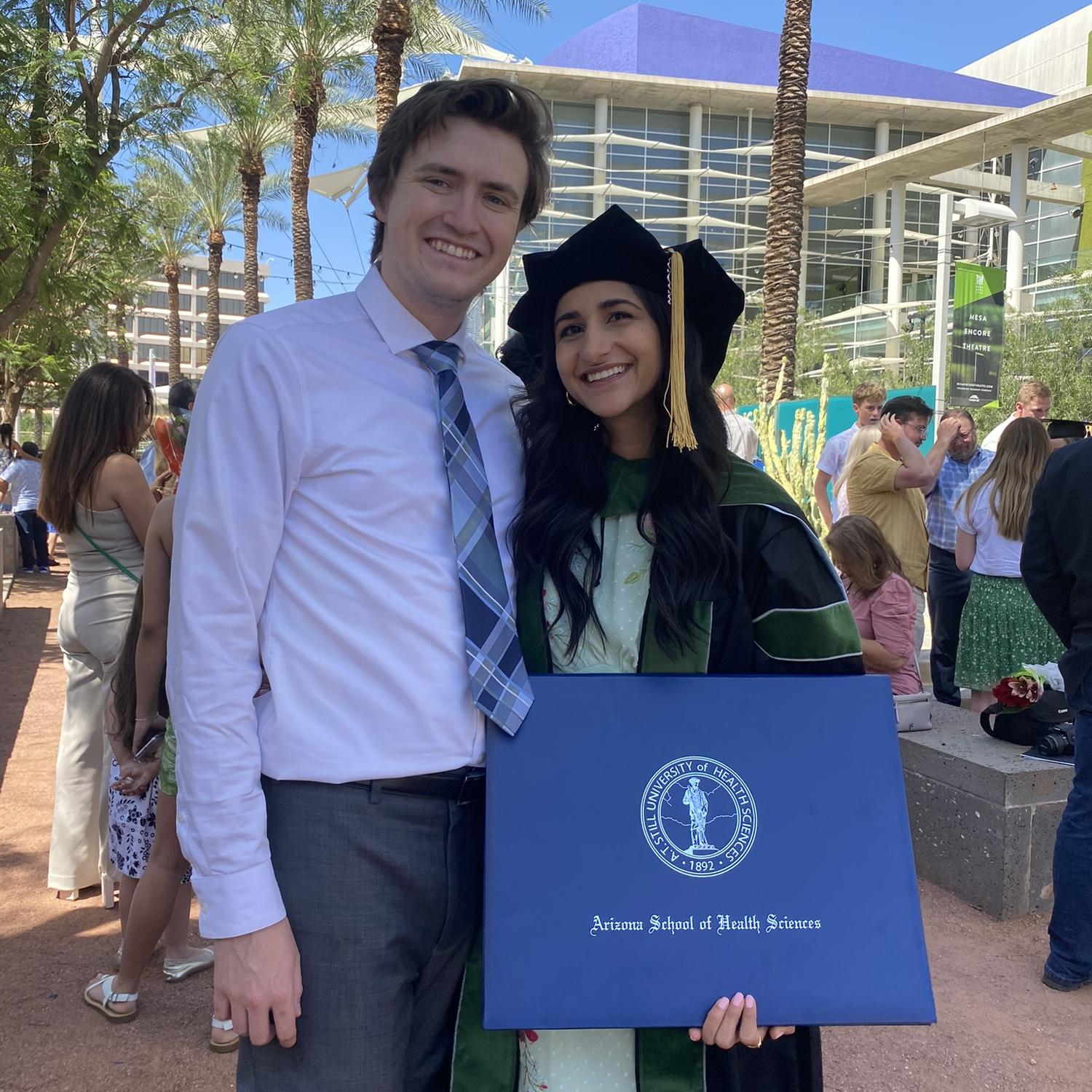Ary’s A.T. Still Audiology graduation in 2023