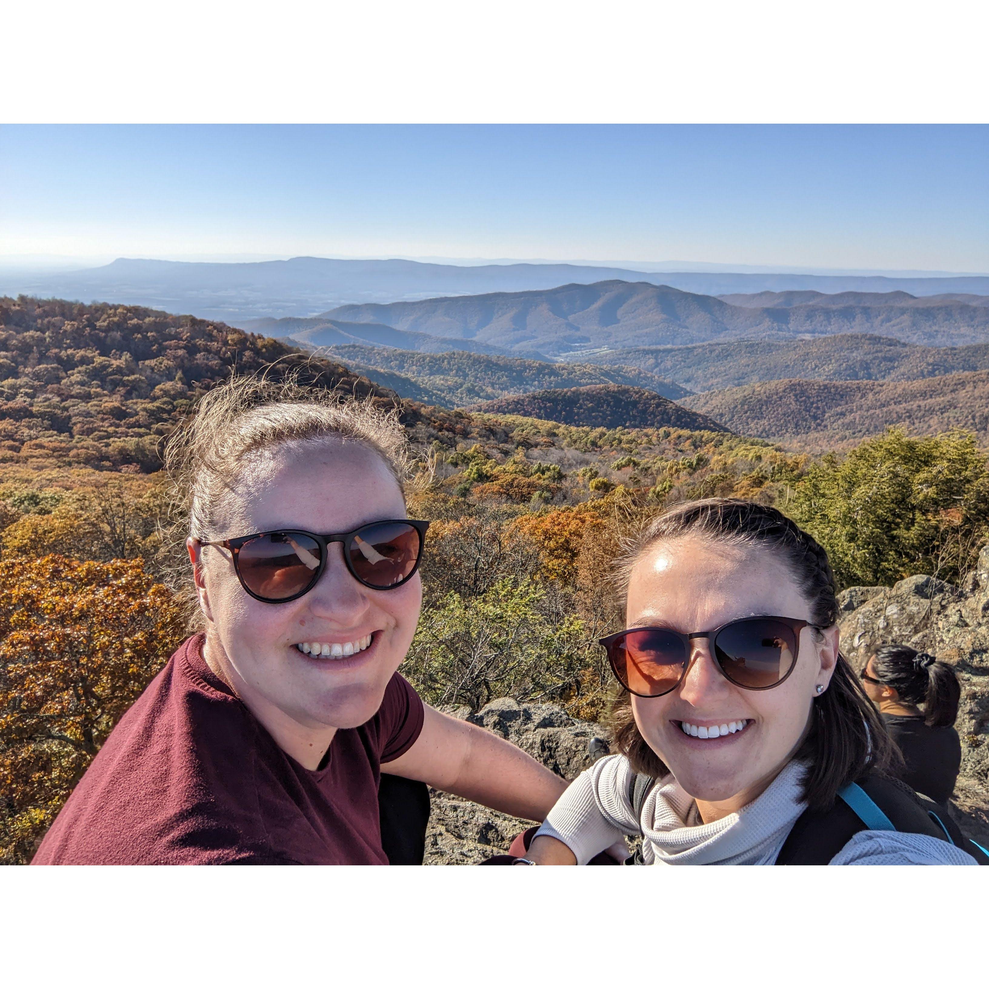 Our engagement trip to Shenandoah National Park in the Blue Ridge Mountains