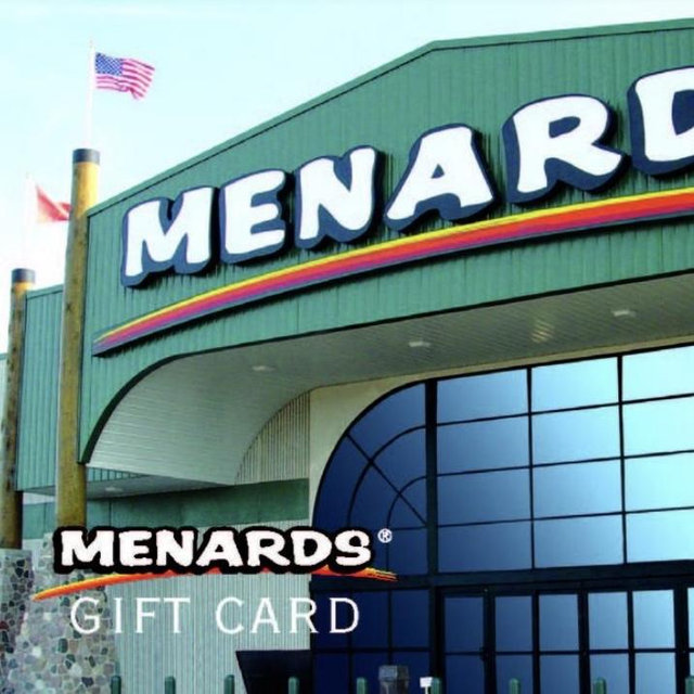 Menards Gift Card