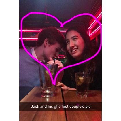 Our first couple picture courtesy of Caroline (November 22, 2018)