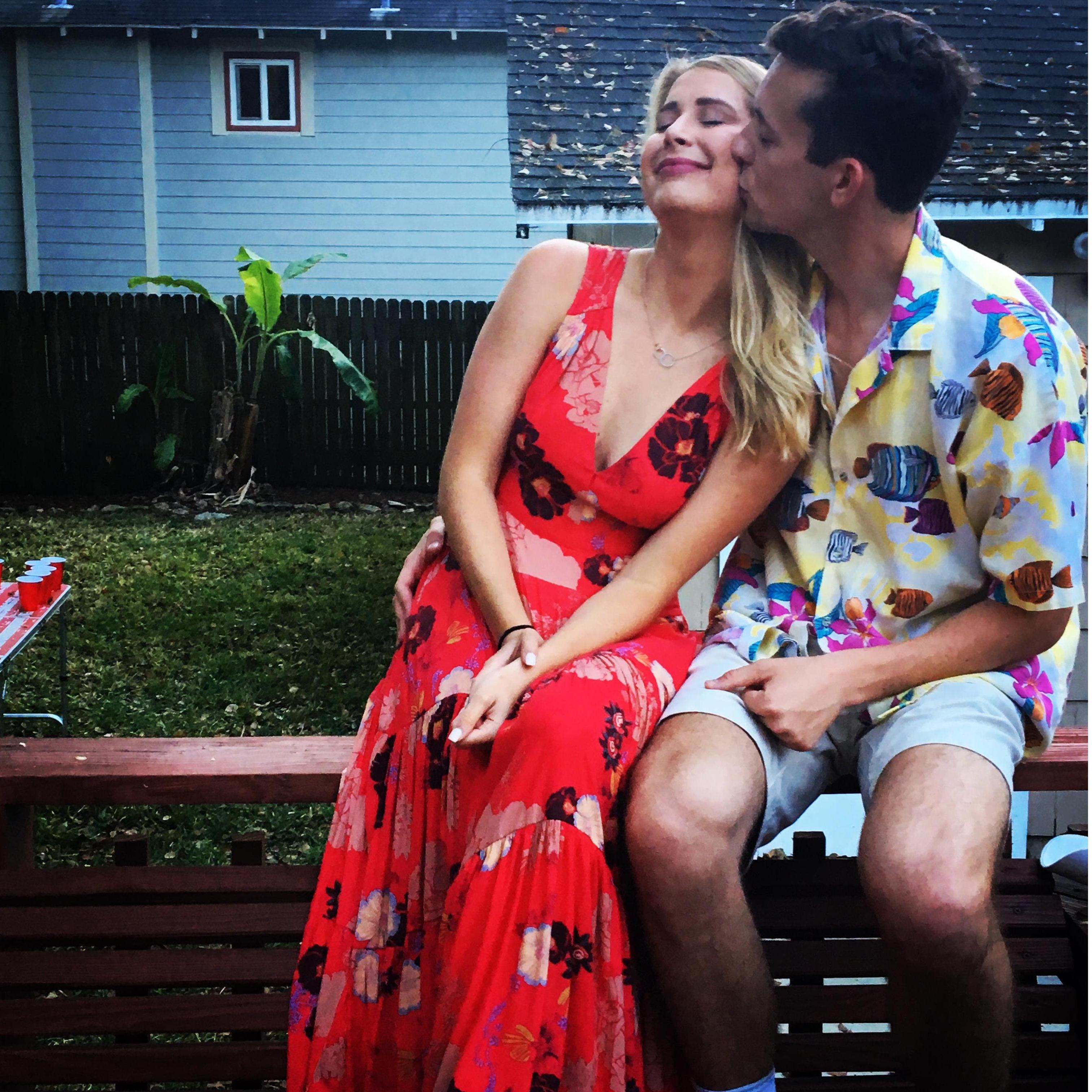 Coupla kids in love!